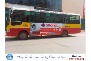 Quảng cáo trên xe bus Thanh Hóa
