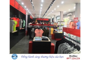 Thi công nội thất showroom tại Thanh Hóa cho công ty Delta